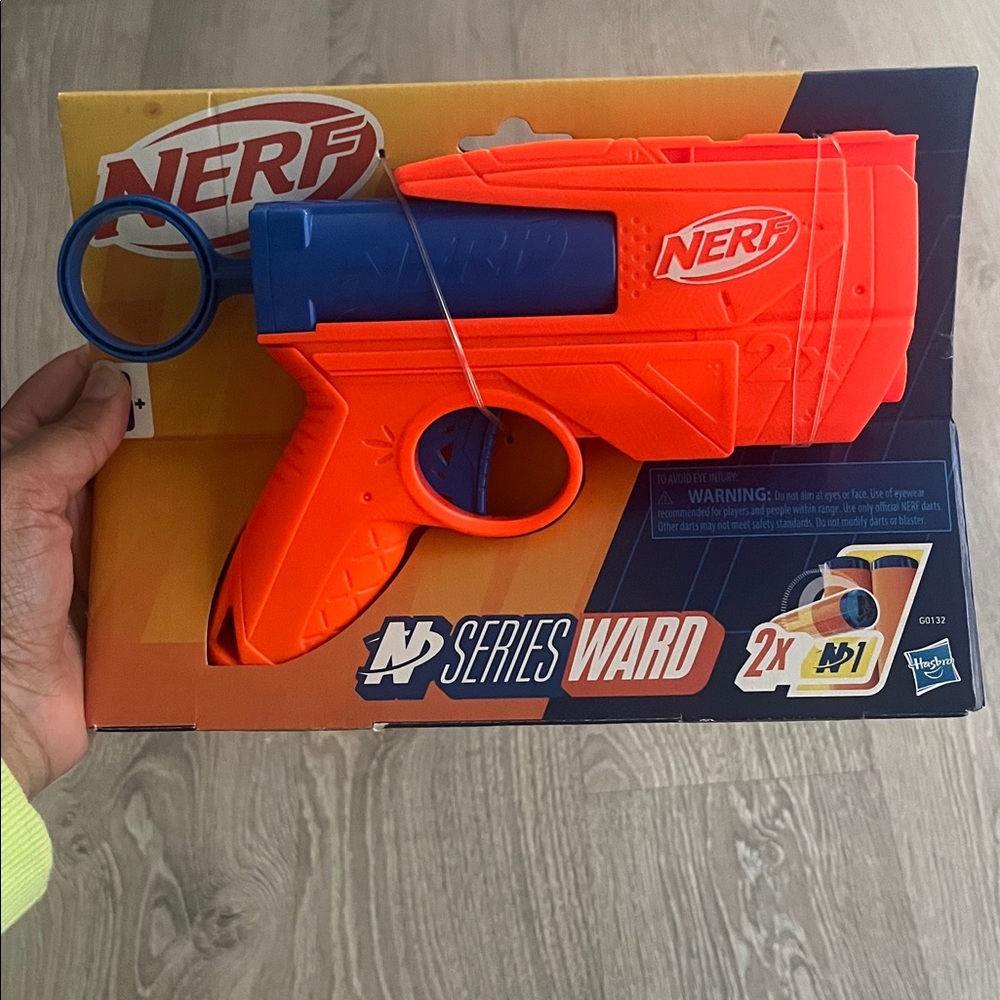Nerf N-Strike Elite Orange and Blue Blaster